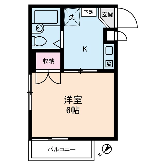 ボヌール南浦和の物件間取画像