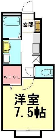 レーベンハイムの物件間取画像