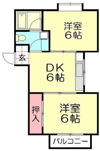 コーポ エムの物件間取画像