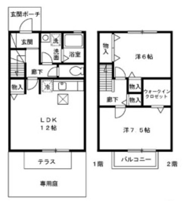 ハイツ静和 IIの物件間取画像