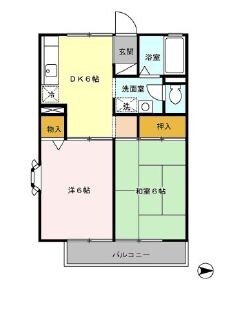 ハッピープラザ壱番館の物件間取画像