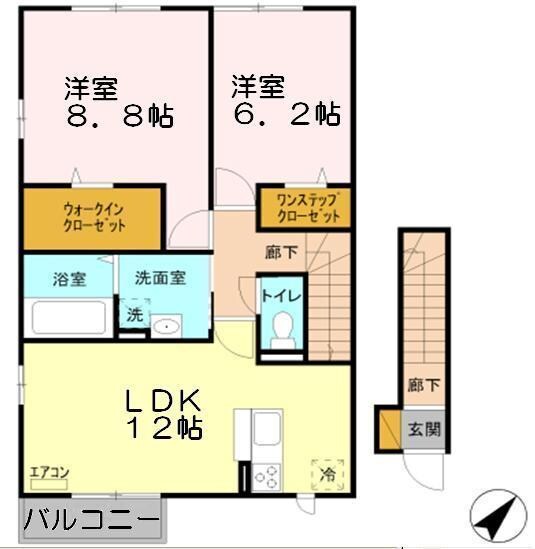 グリーンコート 参番館の物件間取画像