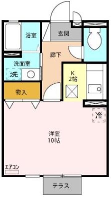 メゾン・クオの物件間取画像