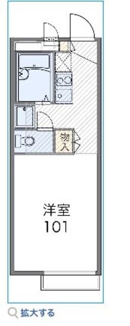 レオパレスベンデュールの物件間取画像