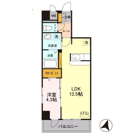 シャルマンの物件間取画像