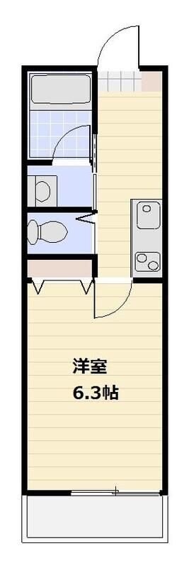 スカイアドレスの物件間取画像