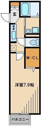 ムート中浦和の物件間取画像