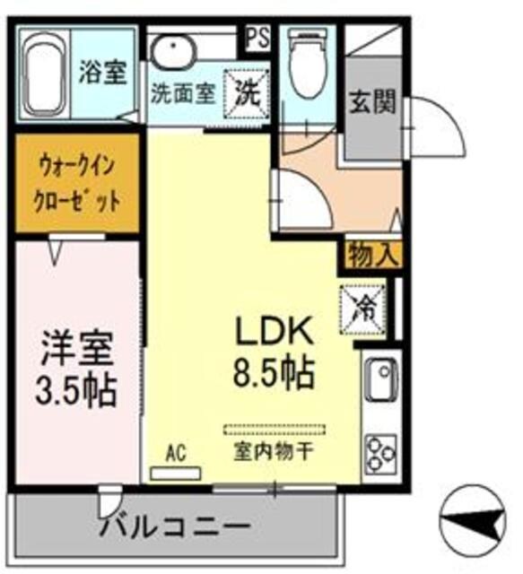 olen kotonaの物件間取画像