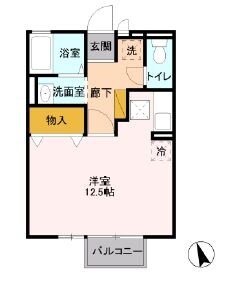 プリモ 2の物件間取画像