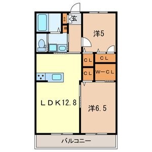 パークアベニューの物件間取画像