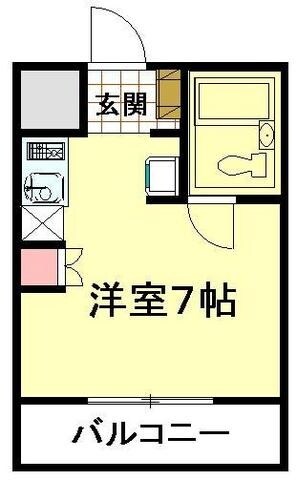 メゾン・ド・アエロスターの物件間取画像