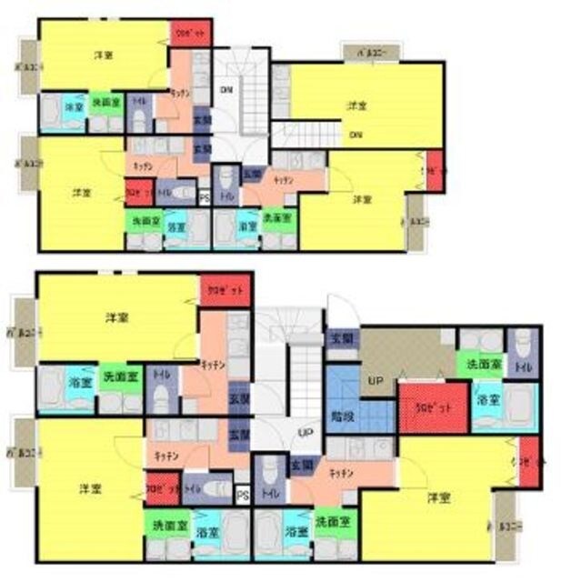 アークシティ指扇の物件間取画像