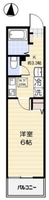 コンホーム北与野の物件間取画像