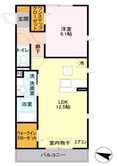 サードサン大宮の物件間取画像