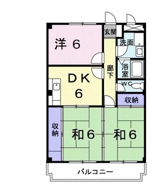 ヴィレッジ愛の物件間取画像