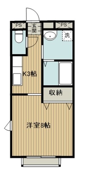 ラヴィエールの物件間取画像