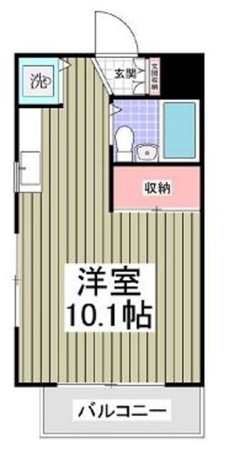 エクセルハイムの物件間取画像