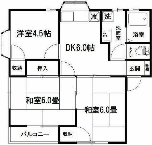 ハイツ望月の物件間取画像