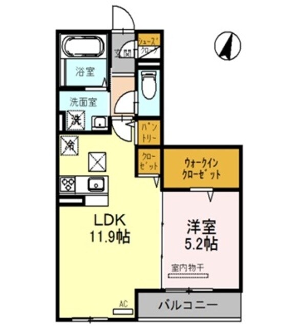 ソレイユ・ドミュールの物件間取画像