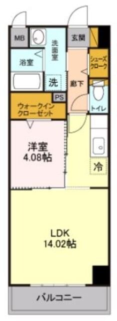 モナークヴィラの物件間取画像