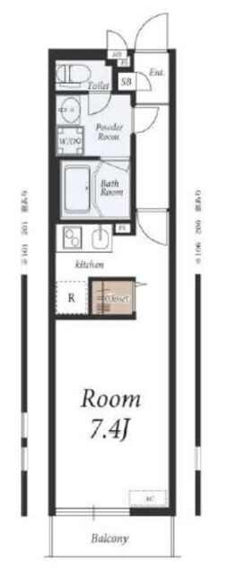 リブリ・ASAYAの物件間取画像