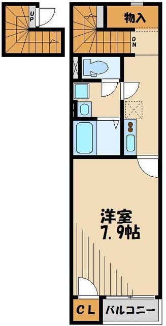 クレイノアーカスの物件間取画像