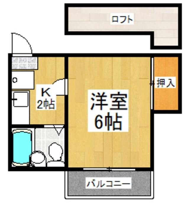 コーポタナベの物件間取画像