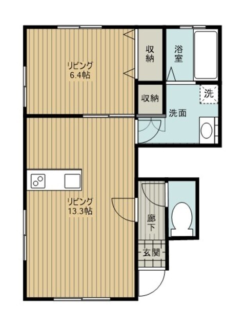 サリーレAの物件間取画像