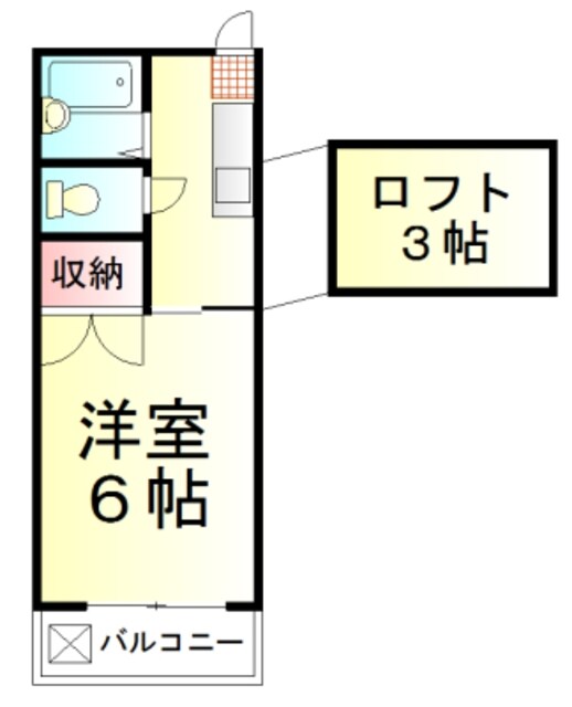 リブハウス柏Bの物件間取画像