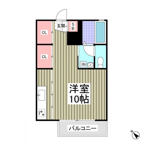 エルクレエの物件間取画像