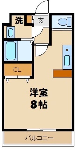 メゾン・ド・フルー壱番館の物件間取画像