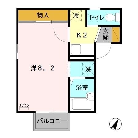 イワーナの物件間取画像