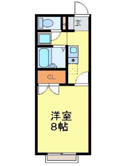 アムールHの物件間取画像
