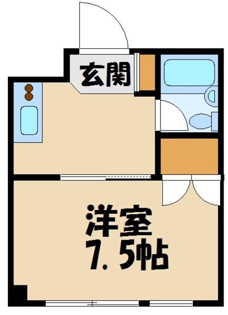 狭山サンホワイトマンションの物件間取画像