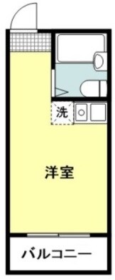 ウエストハイツの物件間取画像