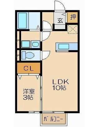 リヴィエールの物件間取画像