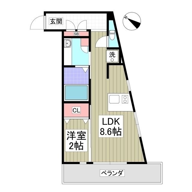 bon villeの物件間取画像