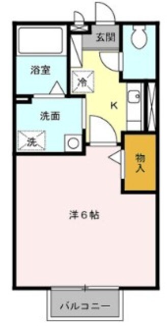 アーバンハイムの物件間取画像