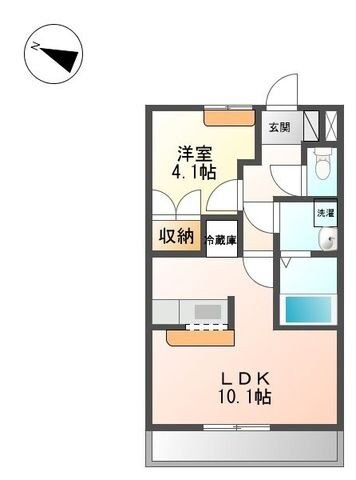 ボーヤハイムの物件間取画像
