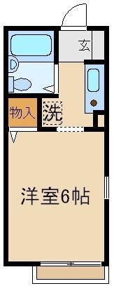 ヒルトップの物件間取画像