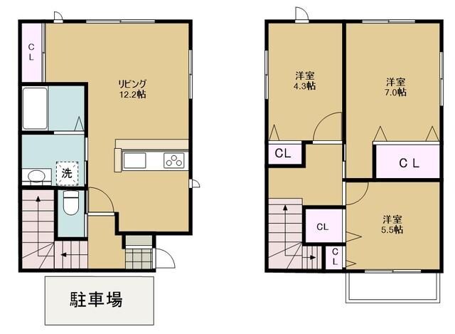 シャーメゾンSNの物件間取画像