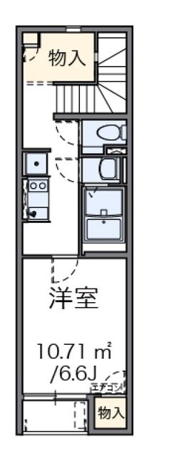 レオネクスト小関2の物件間取画像