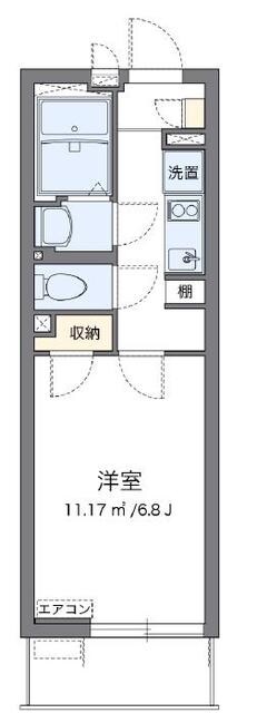 クレイノSONOの物件間取画像
