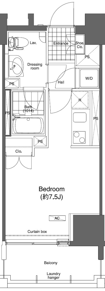 プライムアーバン久米川の物件間取画像