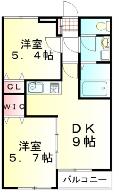 Prim roseの物件間取画像
