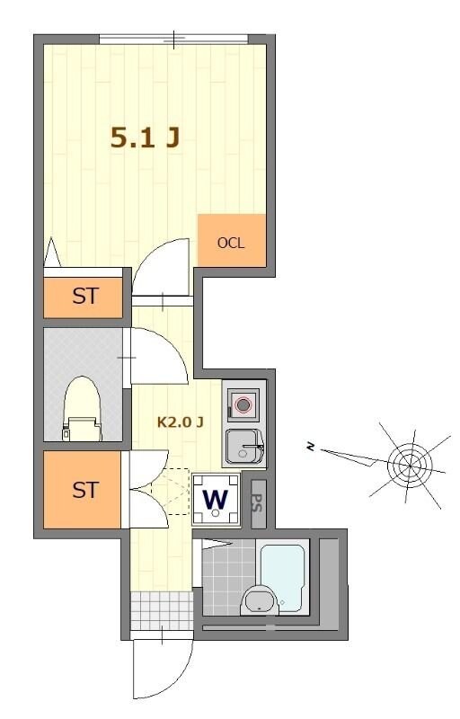 サザンロード保谷の物件間取画像
