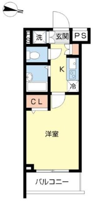 スカイコート練馬平和台の物件間取画像