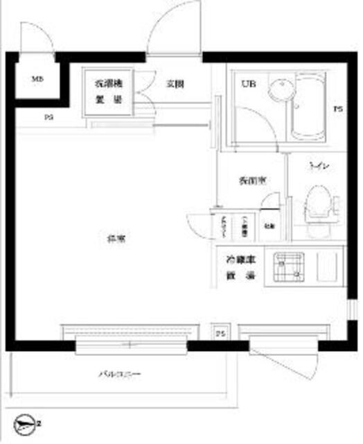 ルーブル練馬参番館の物件間取画像