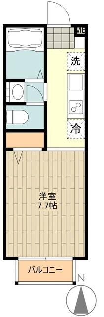 ヴィラージュ・エコの物件間取画像