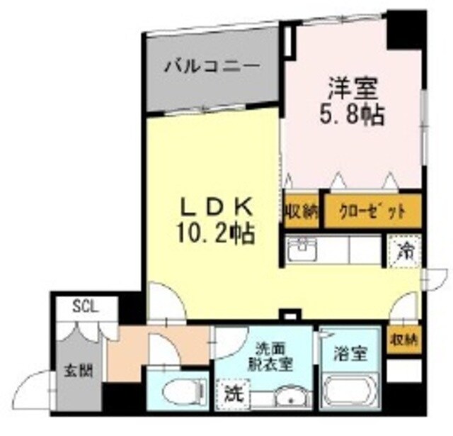 ポルト ドゥ ヴァンドームの物件間取画像